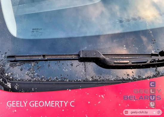 Пассажирская сторона. Щетка стеклоочистителя Geely Geometry C