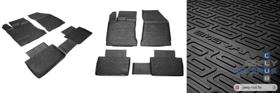 Полиуретановые коврики в салон Geely Emgrand/S50 (SS11) GAPP004SS11 (оригинал)
