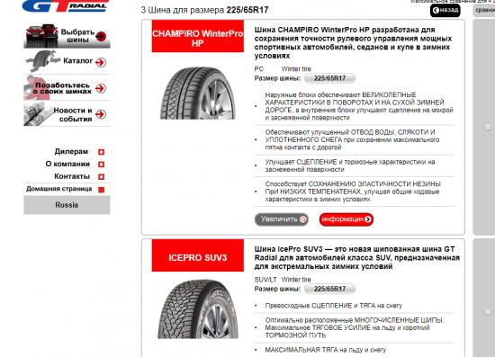 GTRadial 22565R17.png (167.18 КБ) 21800 просмотров GT Radial 225/65 R17 ЗИМА